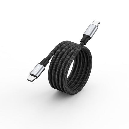 1M Magnetic USB-C to C Cable 140W Super Fast Charging for iPhone Samsung
