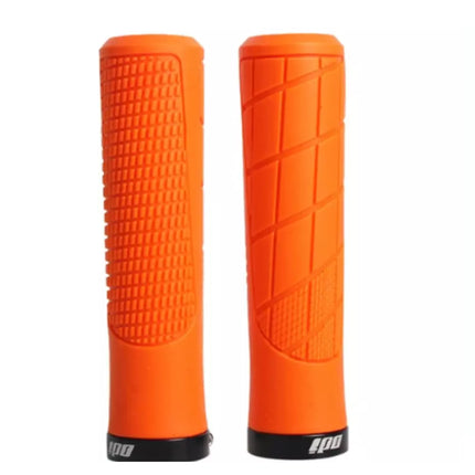 Rubber Anti-Slip Shockproof MTB Bike Grips for 22.2mm Lock-On Handles