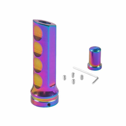 Universal Aluminum Alloy Car Handbrake Cover | Anti-Slip Grip Sleeve for Easy Installation & Style Upgrade