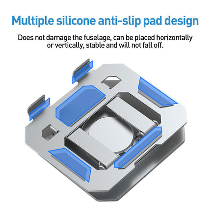 Portable Metal Desktop Swivel Stand for Tablet & Laptop, iPad Pro/Air