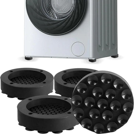 4Pcs Anti-Vibration Washing Machine Support Mat Feet Pads