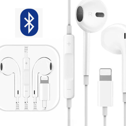 Wired & Bluetooth Earphones for iPad iPhone 7 8 X 11 12 13 14 Pro Max