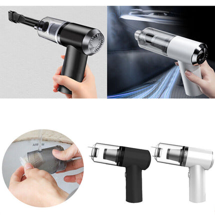 【6000PA Strongest Suction】Cordless Car Vacuum Cleaner, 120W Handheld Rechargeable Vacuum for Cars & Home, Portable Wireless Auto Duster