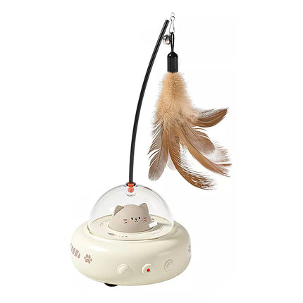 Automatic Smart Interactive LED Laser Teasing Cat Toy for Indoor Pets