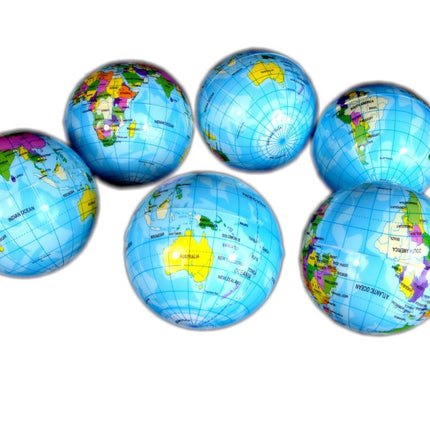 12 Pack PU Soft Stress Balls, 6.3cm Foam Squeeze Balls for Relax