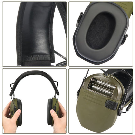 Electronic Noise Reduction Earmuffs for Hunting Shooting