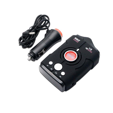 360° Full-Band Radar & Laser Detector with Voice Alerts