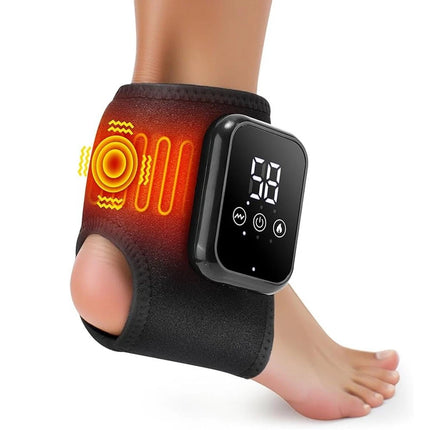 Multifunctional Foot Massager with Vibration & Infrared Heat, 3 Modes for Pain Relief