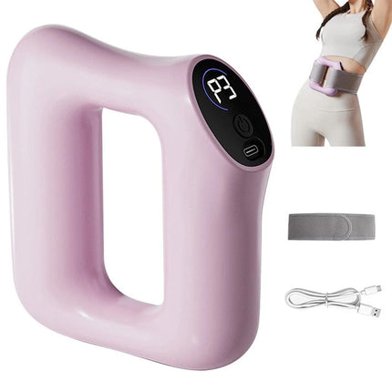 Full-Body Fascia Ring & Massage Gun Belt Set – Fat Burning, Shaping & Cellulite Relief