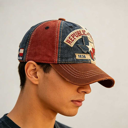 Lone Star Texas Republic Baseball Cap 1836-1845 Unisex Hat