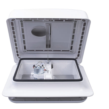 12V Powered Roof Ventilation Fan Hatch for Showers - 280mm - Fits Finch Caravans & Motorhomes