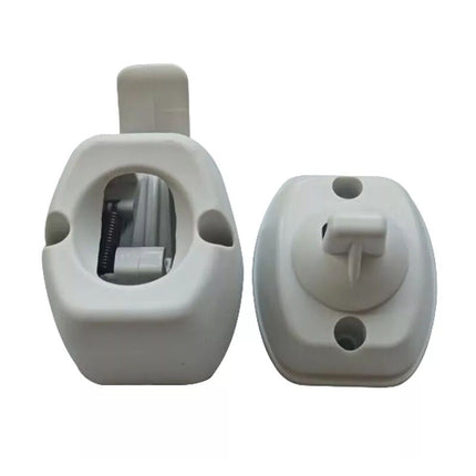 RV Door Catch & Latch Holder Kit for Motorhome, Caravan & Cargo Compartment Doors