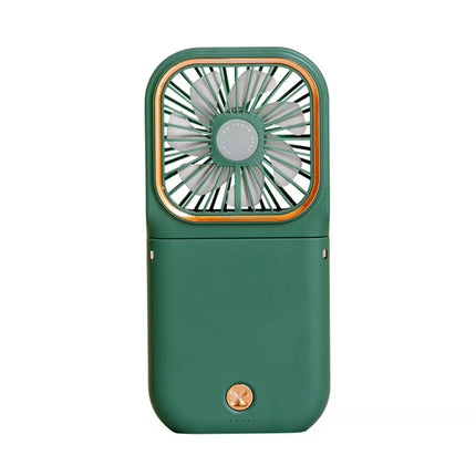 Mini Foldable Neck Fan, USB Rechargeable, Portable for Desk or Handheld Use