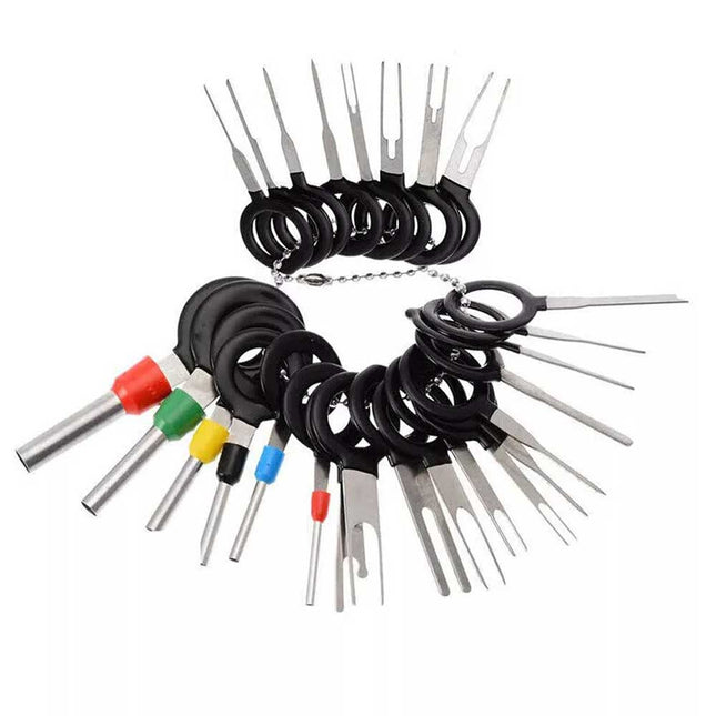 70-Piece Terminal Pin Removal Tool Kit | Automotive Connector Extractor & Ejector Pin Set for Electrical Repairs