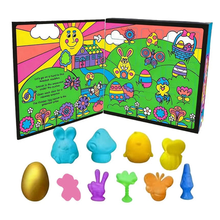 Easter Golden Egg Hunt Mystery 10 Squishy Surprises 4 Eggs Collectible Gift
