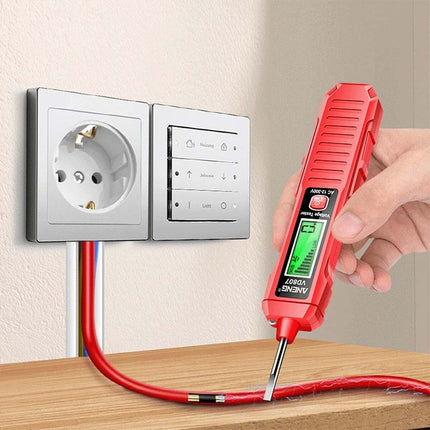 Non Contact Voltage Tester Pen AC Electric Detector Sensor 12V-300V with Sound Light Alarm