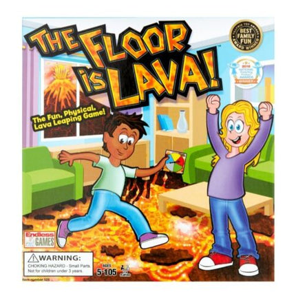 Don't Let the Floor Burn You! Lava Jumping Game for Kids