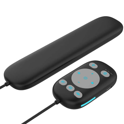 Bone Conduction Pillow Speaker with Timer & Remote, 3 Sound Modes, White Noise Machine for Sleeping