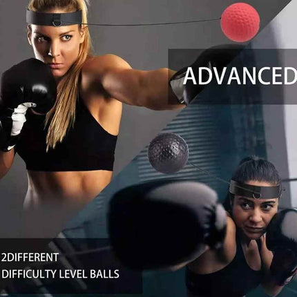 2x Reflex Ball on String – Improve Hand-Eye Coordination & Reaction