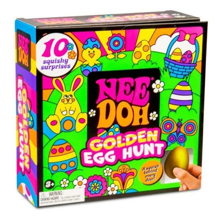 Easter Golden Egg Hunt Mystery 10 Squishy Surprises 4 Eggs Collectible Gift