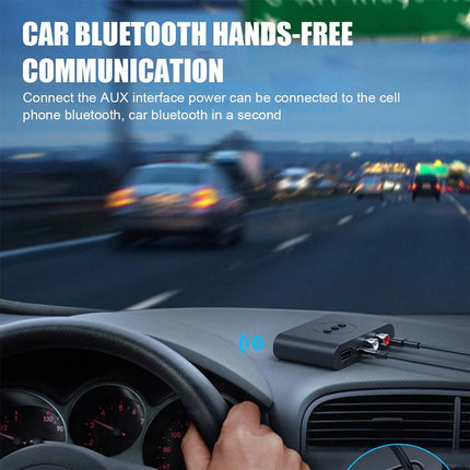 NFC Bluetooth 5.2 Wireless Receiver 3.5mm AUX to 2 RCA Stereo Audio Adapter