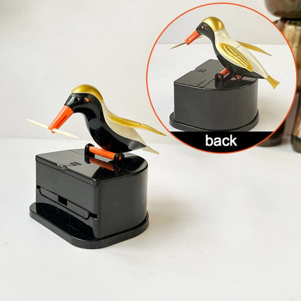 Automatic Cute Bird Toothpick Holder Dispenser for Home