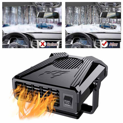 12V DC Portable Car Heater Fan Defroster Demister 150W