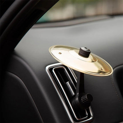 Car Air Vent Clip-On Decoration - Dancing Crash Cymbal Drumstick with Fragrance Diffuser