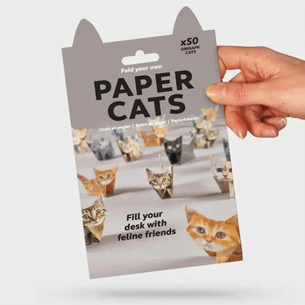 DIY Origami Paper Cats & Dogs 50 Sheets Fold Cute Animal Figures