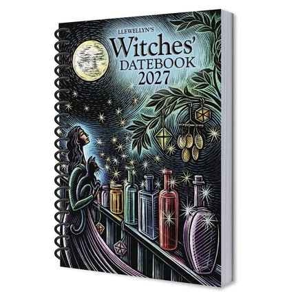 2027 Witches' Datebook Spiral Bound January to December Planner