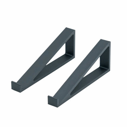 1 Pair Raised Keyboard Angle Riser Portable Monitor Holder Black