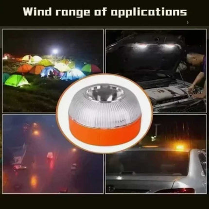 V16 Magnetic Strobe Light - Super Bright, Ultra-Strong Magnet for Emergency & Vehicle Safety