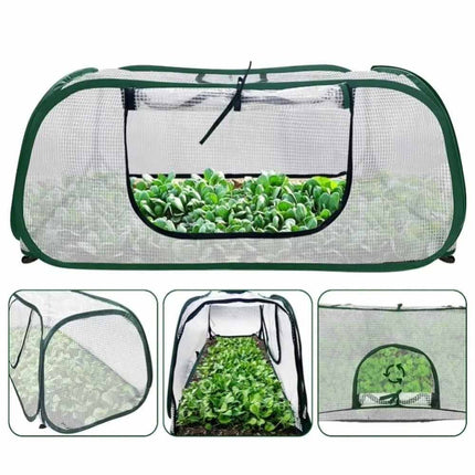 Pop-Up Garden Mesh Plant Cover for Raised Beds with Storage Bag