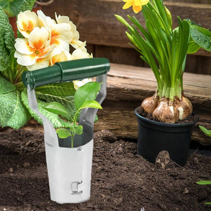 Hand Bulb Planter Garden Tool for Soil Insertion, Flower Sowing and Grass Planting