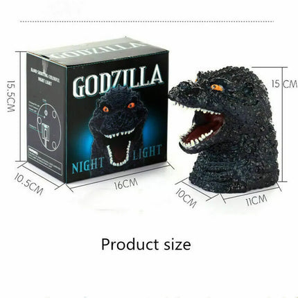 Godzilla Shark LED Night Light Color Changing Rechargeable Touch Sensor Toy