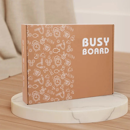 Montessori Busy Board for Toddlers – Sensory Fidget Toy, Autism & ADHD Educational Gift