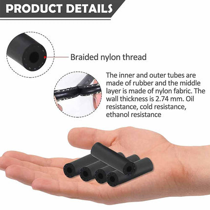 4M Fuel Hose Line Kit with Clip & Filter for Diesel Heater
