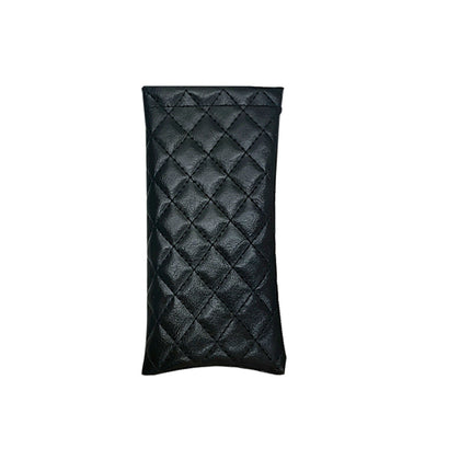 PU Leather Glasses Case Pouch with Spring Close for Sunglasses or Phone