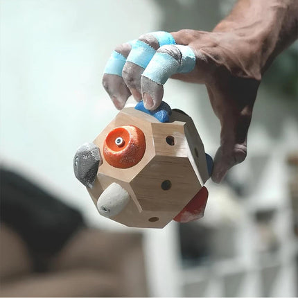 Portable Handcrafted Boulder Block 3D Rock Climbing Ball for Climbers
