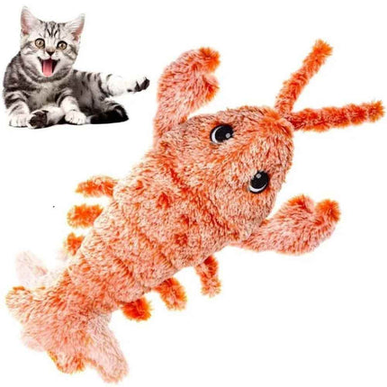 Interactive Rechargeable Moving Cat & Dog Toy – Funny Kitten Play & Dog Chew Toy for Baby Pets