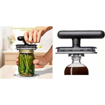 Easy-Grip Jar Opener Effortless Lid Removal for Weak Hands Arthritis