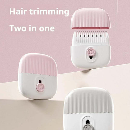 2 in 1 Baby Hair Trimmer Comb – Trim Bangs & Broken Hair