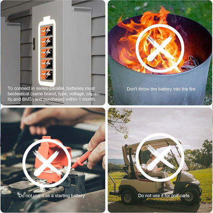 12.8V 200Ah LiFePO4 Battery with Metal Case | for RV, Solar, Marine