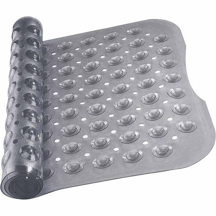 Extra Large Non Slip Anti-Mold Rubber Shower Mat for Bathtub with Strong Suction
