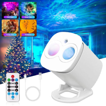 Smart Nebula Galaxy Projector Starry LED Night Light for Ceiling & Wall