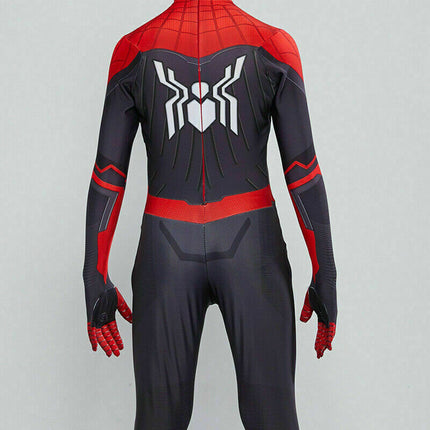 Kids Boys Spider-Man Far From Home Zentai Cosplay Costume Suit