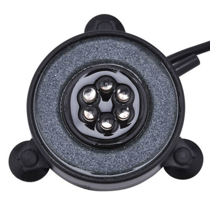 Aquarium Air Stone Disc 7 Color LED Bubble Light for Fish Tank