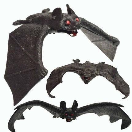 24cm Halloween Hanging Bat Decoration Trick Prank Toy Joke Pendant for Party