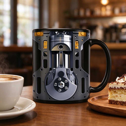 Mechanic Engine Ceramic Coffee Mug 350ml Novelty Cup