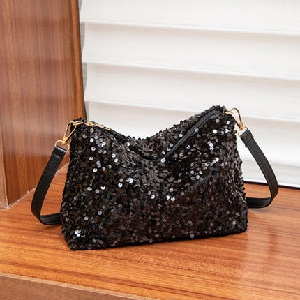 Sequin Evening Bag Clutch & Shoulder Purse for Women